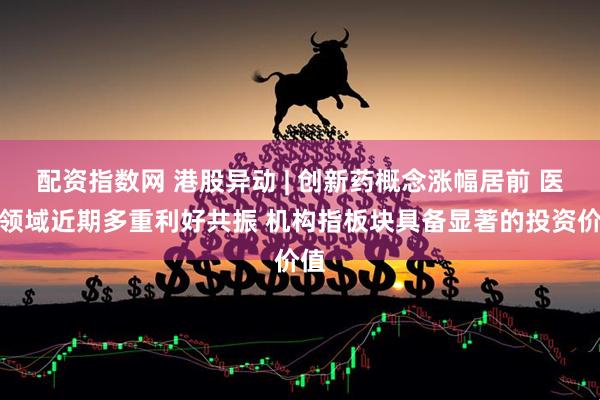 配资指数网 港股异动 | 创新药概念涨幅居前 医药领域近期多重利好共振 机构指板块具备显著的投资价值